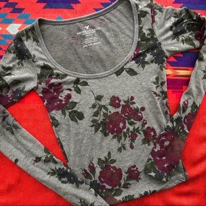 American Eagle long sleeve shirt size XXS